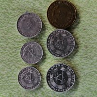 стари монети ГДР, снимка 2 - Нумизматика и бонистика - 32745433