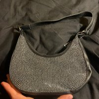 Дамски чанти малка чанта черна официална чанти, снимка 8 - Чанти - 43300428