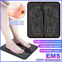 Електромагнитен масажор за крака Ems Foot Massager, снимка 5 - Масажори - 37041875