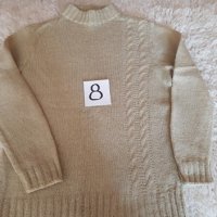 Домашно плетен пуловер № 8, снимка 1 - Други - 32320893