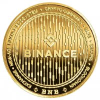 Binance coin 2 ( BNB ) - Gold, снимка 2 - Нумизматика и бонистика - 39090863
