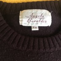 Angela Baraldi бутиков винтидж пуловер L XL, снимка 8 - Блузи с дълъг ръкав и пуловери - 27285378