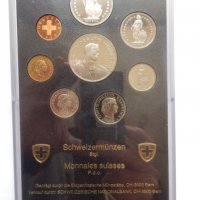 Сет монети Швейцария 1985г., снимка 2 - Нумизматика и бонистика - 36693875