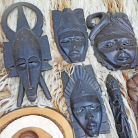Африкански маски/статуетки, снимка 3 - Други ценни предмети - 36560867