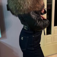 Кожено яке Dsquared , снимка 6 - Якета - 43500744