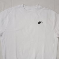 Nike Sportswear Fleece Sweatshirt оригинално горнище XL Найк памук, снимка 2 - Спортни дрехи, екипи - 42936457