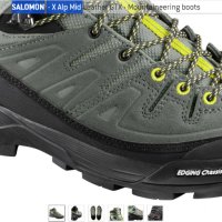 SALOMON Мъжки туристически обувки X Alp Mid Ltr Gtx номер 42 2/3, снимка 3 - Други - 43255291