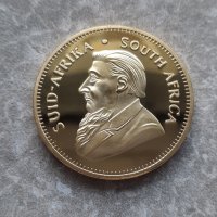 Монета South Africa Saudi Africa Krugerrand 1967 1OZ, реплика, снимка 1 - Нумизматика и бонистика - 43790454