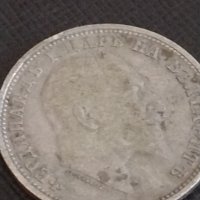 Сребърна монета 1 лев 1910г. Царство България Цар Фердинанд първи 43023, снимка 7 - Нумизматика и бонистика - 43965988