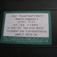 2 видео касети със филми на Чарли Чаплин, снимка 4 - Плейъри, домашно кино, прожектори - 28664189