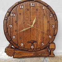 Часовници от дърво, дърворезба, за подарък , снимка 17 - Декорация за дома - 21416211