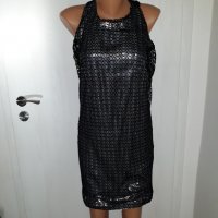 Нова рокля с пайети и мрежа, снимка 4 - Рокли - 27891437