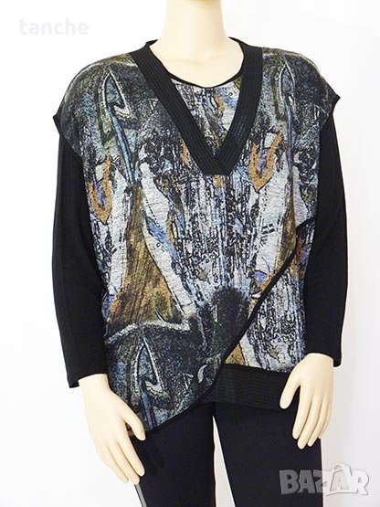 Дамска блуза- 44 и 48 размери, снимка 1