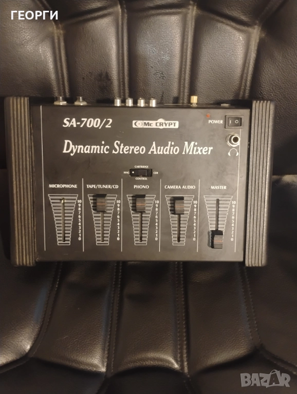 MC Crypt SA-700/2 Аудио миксер . Изгодно, снимка 1
