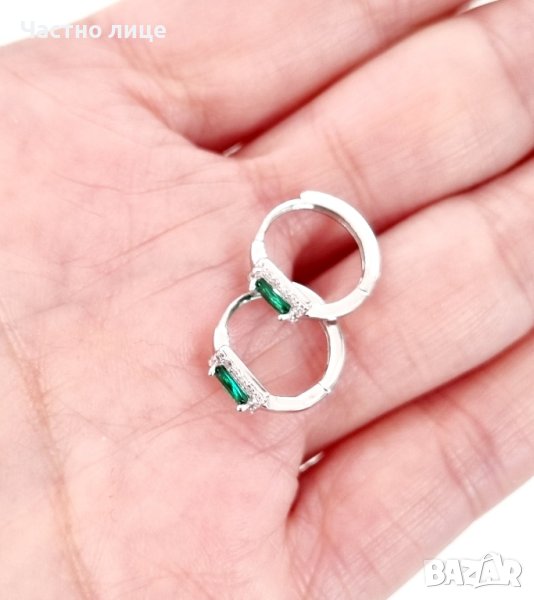 Обеци сребро 925, снимка 1