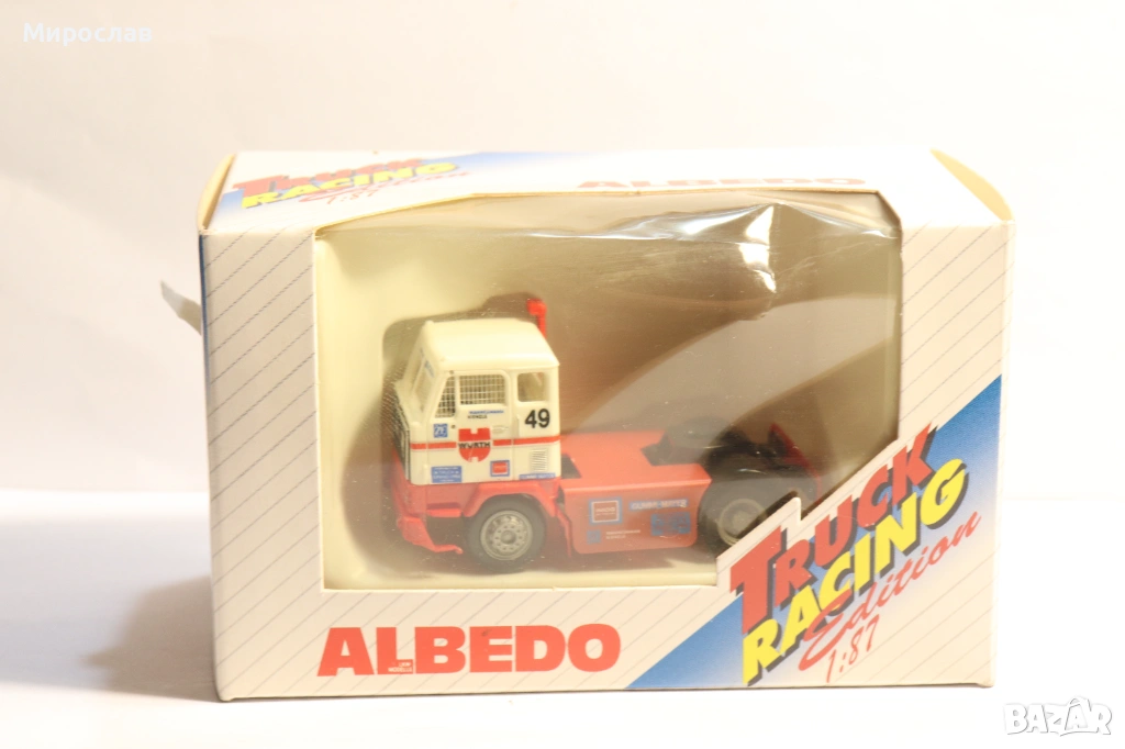 ALBEDO HERPA 1:87 H0 VOLVO ВЛЕКАЧ КОЛИЧКА МОДЕЛ КАМИОН, снимка 1