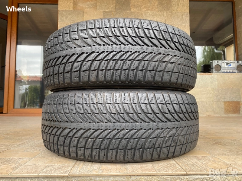 2бр. Зимни гуми 245/65/17 Michelin Latitude Alpine LA2 111H XL DOT3623, снимка 1