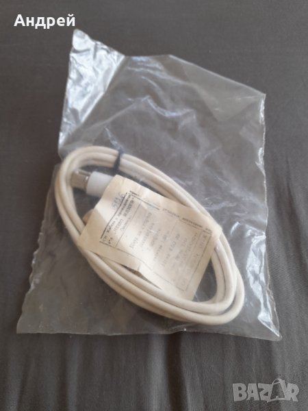 Стар кабел,шнур за стерео магнетофон,Букси петици, снимка 1