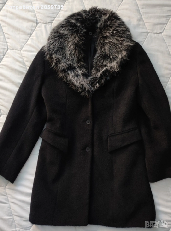 Дамско елегантно вълнено палтенце , снимка 1