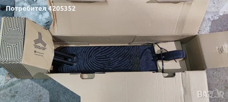 Дек за тротинетка Triad Psychic Black Purple , снимка 1