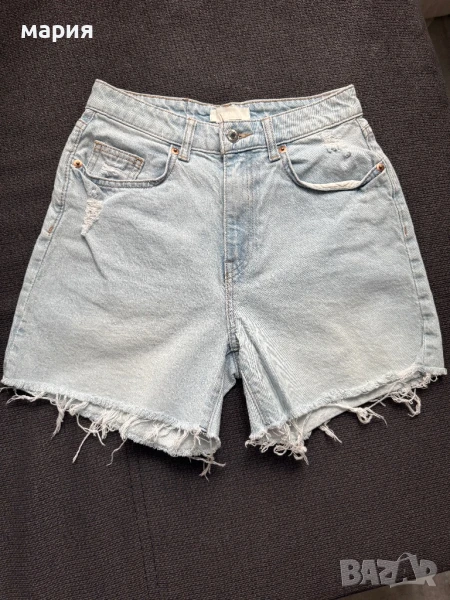 Нови къси панталонки H&M S, снимка 1