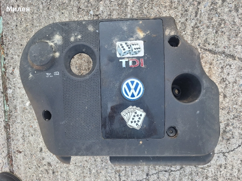 Декоративен Капак На Двигателя За VW Passat B5 1996-2001 Година 1,9TDI 116 к.с, снимка 1