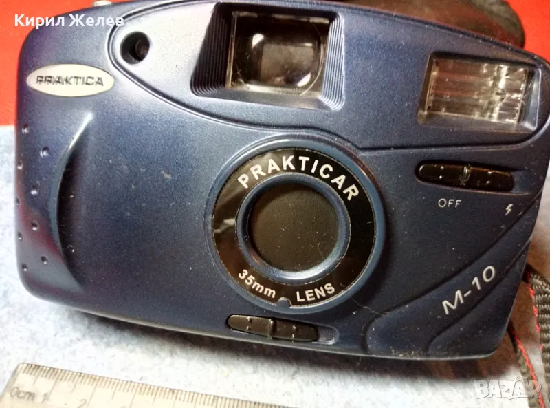 PRAKTICA M-10 Стар КОЛЕКЦИОНЕРСКИ ЛЕНТОВ ФОТОАПАРАТ ПРАКТИКА с ОРИГИНАЛЕН КАЛЪФ 46920, снимка 1