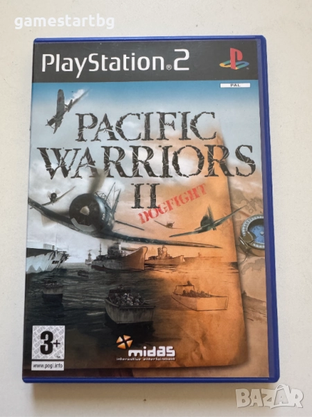 Pacific Warriors II: Dogfight за PS2, снимка 1