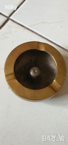 Месингов пепелник , снимка 1