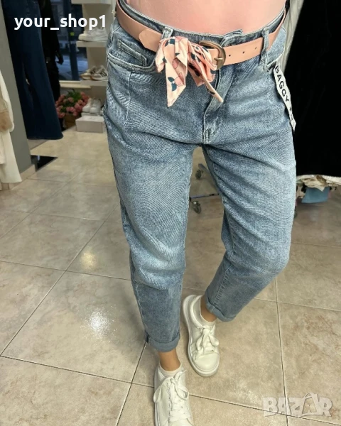 Дамски дънки baggy fit , снимка 1