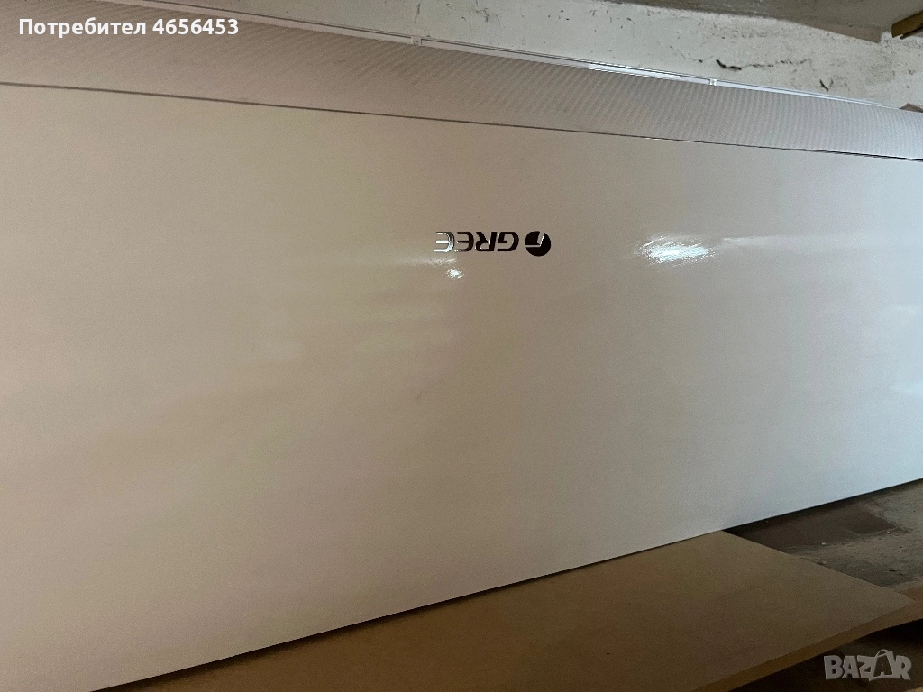 Заглавие: Климатик Gree – инвертор, за големи помещения, ползван само 1 година, снимка 1