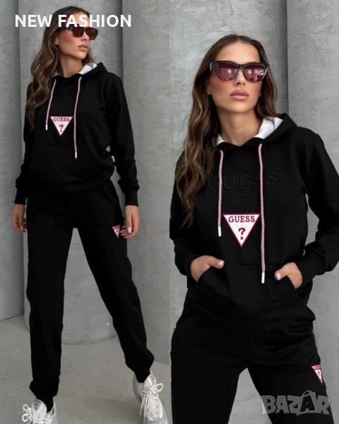 Дамски Памучен Комплект ✨Guess, снимка 1