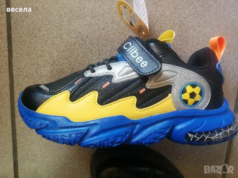 маратонки за момчета с футболна топка. номера  33,34,35,36,37, снимка 1