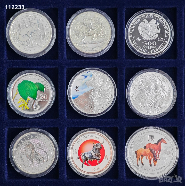 Сребърни монети, снимка 1