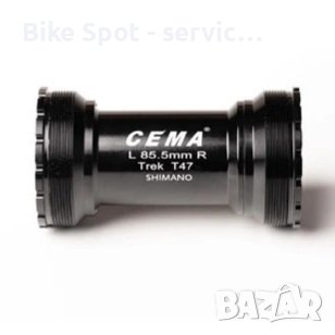 T47-TREK 85.5 - DUB Cartridge Ceramic Bottom Bracket Средно Куха Ос Trek Стандарт Резба, снимка 1