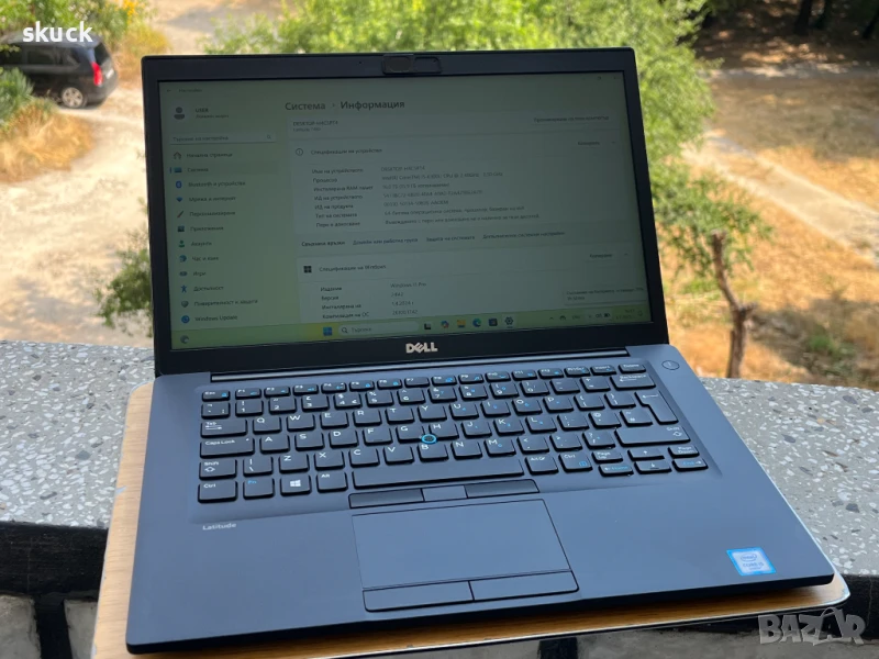 Dell Latitude 7480 (i5-6300U, 16GB DDR4, 256GB SSD), снимка 1