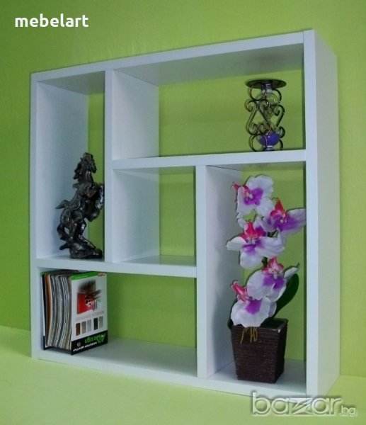 Етажерка за стена - Черна в Етажерки в гр. Пловдив - ID19058038 — Bazar.bg