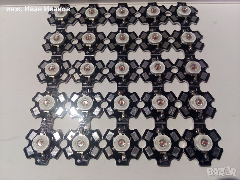 Жълти светодиоди 3W за мигачи на автомобилите внасяни от САЩ и Канада, снимка 1