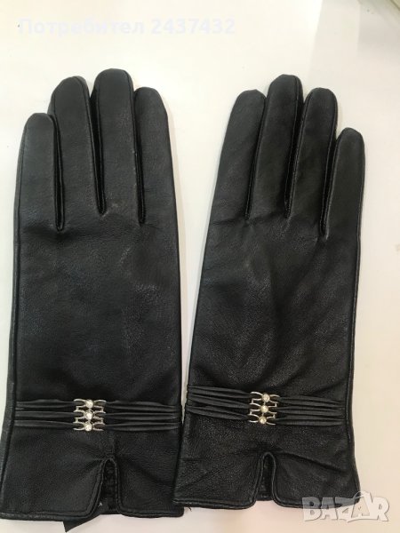 Дамски кожени ръкавици, снимка 1