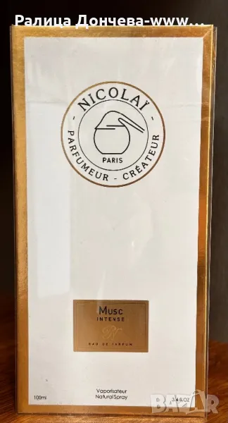 ПАРФЮМ ПРОДУКТ-NICOLAI- Parfumeur Createur-MUSK INTENSE, снимка 1