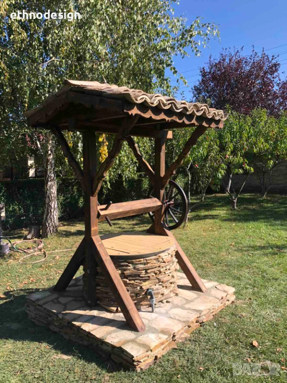 Изработвам кладенци, чешми, градински мивки, снимка 1