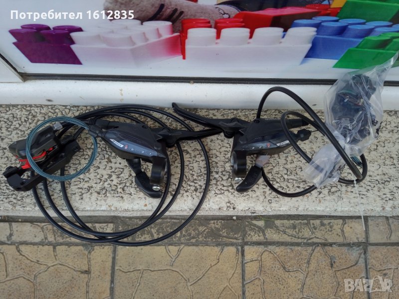 Комбинирани хидравлични спирачки с команди 24 скорости за велосипед колело, снимка 1