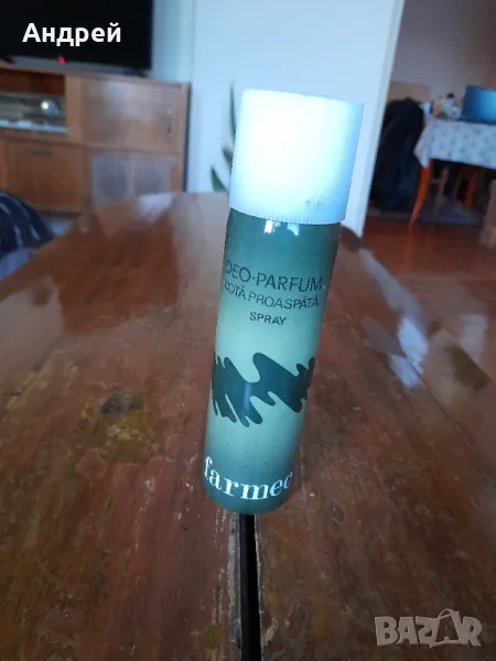 Стар дезодорант Farmec, снимка 1