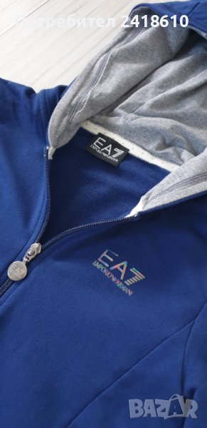 Emporio Armani EA7 Full Zip Hoodie Womens Size XS НОВО! ОРИГИНАЛ! Дамски Суичър!, снимка 1