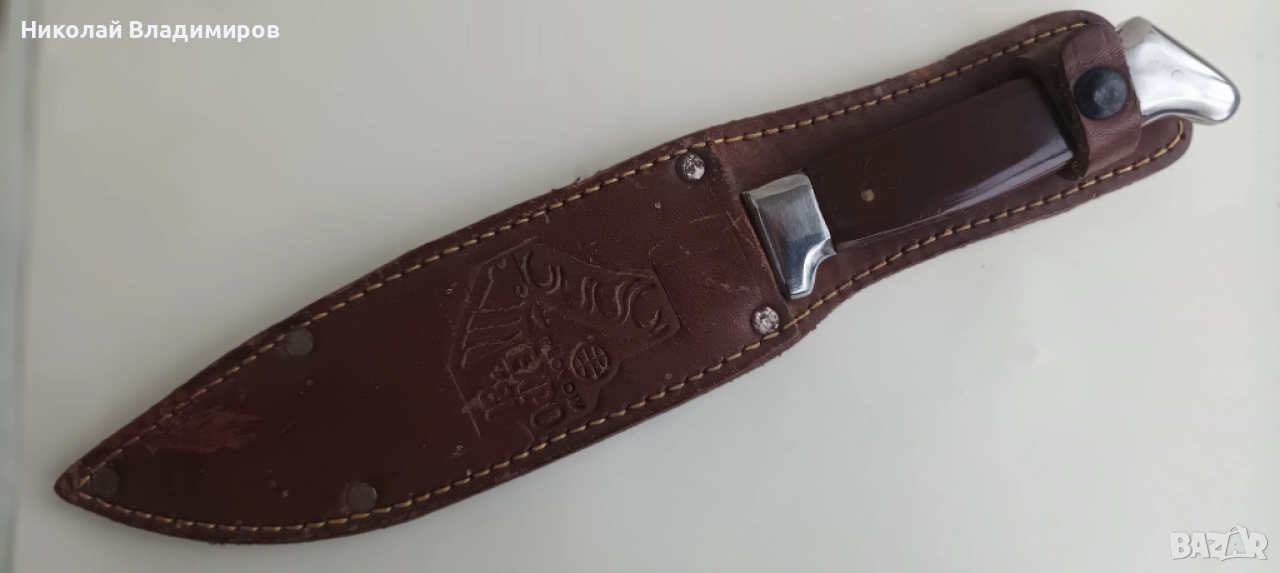 Нож Велико Търново стар като нов запазен , снимка 1