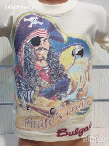 Нова детска тениска с трансферен печат Пират, снимка 1