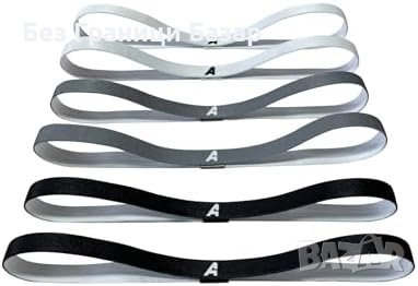 Нови Универсални Еластични Спортни Ленти за Глава Унисекс Издръжливи, снимка 1