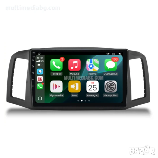 Jeep Grand Cherokee 2004-2007 Мултимедия Навигация Android, снимка 1