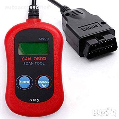 3000051153 Уред за автомобилна диагностика MS-300 AMIO OBD II Bluetooth V2.1, снимка 1