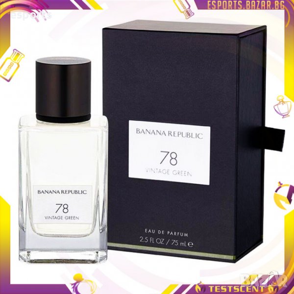 Унисекс парфюмна вода Banana Republic Vintage Green 78 75ml , снимка 1